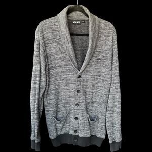 VANS cardigan sweater. Size Large
